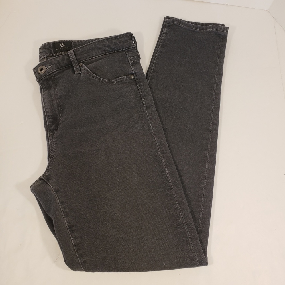 AG Adriano Goldschmied Stevie Ankle Gray Denim 28R